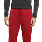 X-Ray Men's Fleece Jogger Pants Red Size X-Large