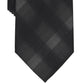 Perry Ellis Men's Classic Design Broer Plaid Tie Black Size Regular