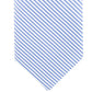Tommy Hilfiger Men's Seersucker Stripe Tie Blue Size Regular