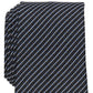 Club Room Men's Classic Grid Tie Black Size Regular