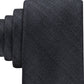 Calvin Klein Men's Canvas Solid Tie Black Size Regular