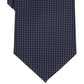 Perry Ellis Men's Gaines Mini Print Tie Black Regular