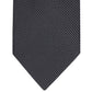 Calvin Klein Men's Striped Solid Tie Black Size Regular
