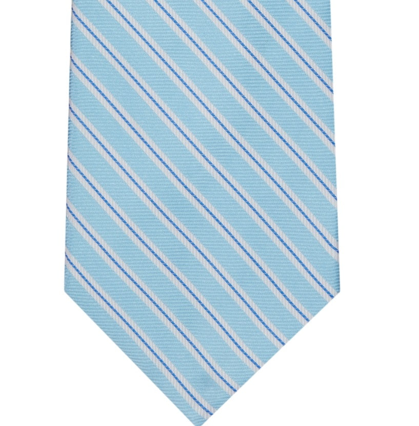 Tommy Hilfiger Men's Bristol Stripe Tie Blue Size Regular