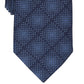 Perry Ellis Men's Wheatley Classic Geo Print Tie Blue Regular