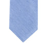 Tommy Hilfiger Men's Herringbone Linen Solid Tie Blue Size Regular