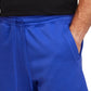 Puma Men's Big Fleece Logo Shorts Blue Size Large