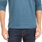 Club Room Men's Doubler Crewneck T-Shirt  Blue Size Large