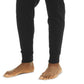 Ralph Lauren Men's Reversible Cotton Blend Sleep Joggers Black Size X-Large