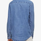 Calvin Klein Men's Vintage Denim Shirt Blue Size X-Large