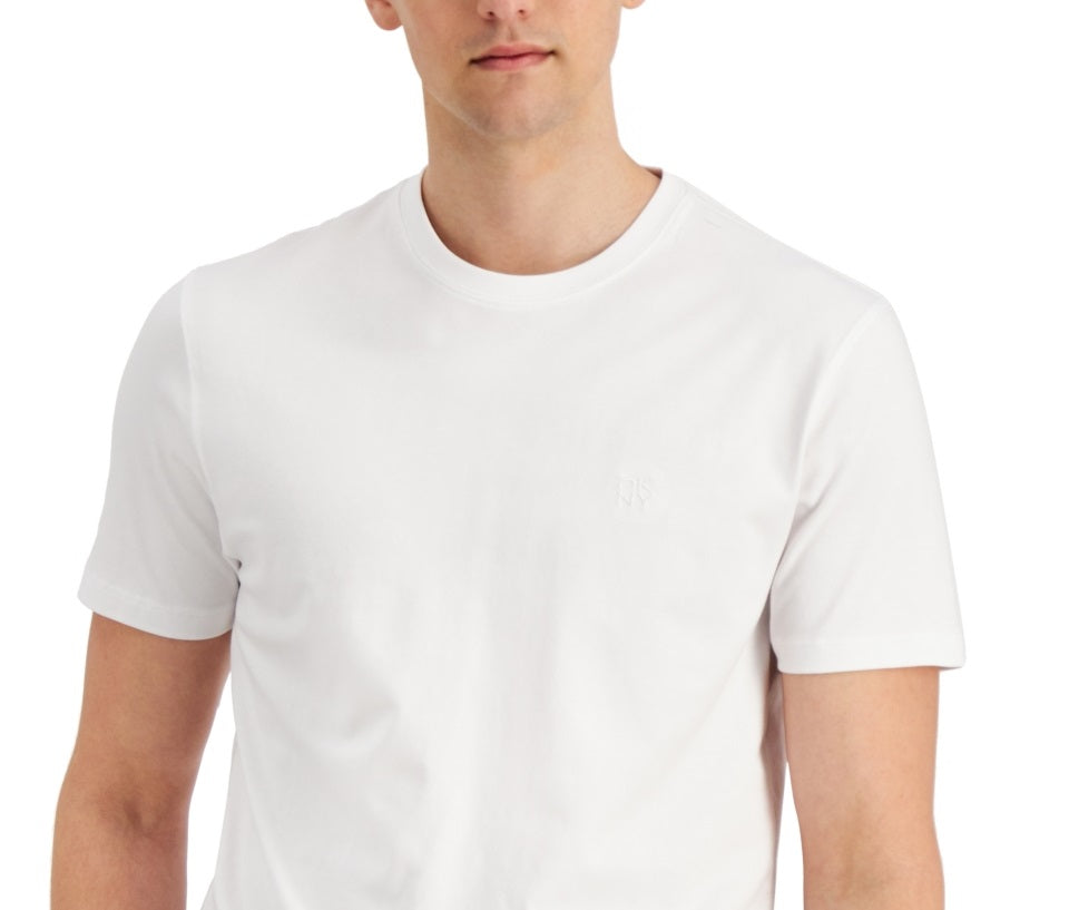DKNY Men's Premium Solid T-Shirt White Size XX-Large