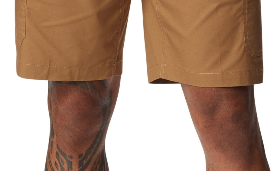 Columbia Men's Rapid Rivers Comfort Stretch Cargo Shorts Brown Size 42