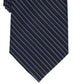 Club Room Men's Watts Striped Tie  Black  Size Regular