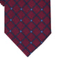Club Room Men's Stanton Grid Tie  Red  Size Regular
