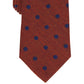 Bar III Men's Blyth Dot Print Tie Brown Size Regular
