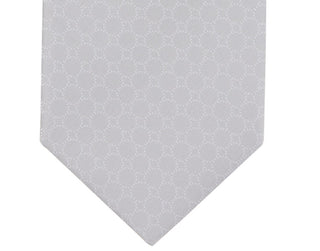 Michael Kors Men's Pearsall Dot Tie Gray Size Regular