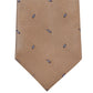 Michael Kors Men's Classic Design Spaced Out Geometric Tie Brown Size Regular