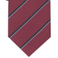 Alfani Men's Clarkson Stripe Tie Red  Size Regular