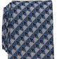 Perry Ellis Men's Dunstan Geometric Print Tie Blue Regular