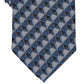 Perry Ellis Men's Dunstan Geometric Print Tie Blue Regular