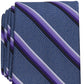 Perry Ellis Men's Abbott Stripe Tie Purple Size Regular