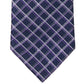 Michael Kors Men's Check Tie Purple Size Regular