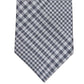 Michael Kors Men's Classic Design Glenplaid Tie Gray Size Regular