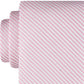 Tommy Hilfiger Men's Seersucker Stripe Tie  Pink Size Regular