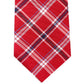 Tommy Hilfiger Men's Chicago Classic Plaid Tie Red Size Regular