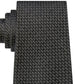 Calvin Klein Men's Luxe Slim Netting Tie Black Size Regular
