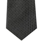 Calvin Klein Men's Luxe Slim Netting Tie Black Size Regular