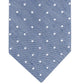 Tommy Hilfiger Men's Linen Dot Tie Blue Size Regular