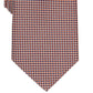 Perry Ellis Men's Gaines Mini Print Tie Orange Regular
