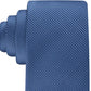 Calvin Klein Men's Shiny Mini Stripe Solid Tie Blue Size Regular