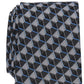 Perry Ellis Men's Dunstan Geometric Print Tie Black Regular
