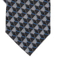 Perry Ellis Men's Dunstan Geometric Print Tie Black Regular