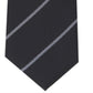 Alfani Men's Hadley Stripe Tie Black Size Regular