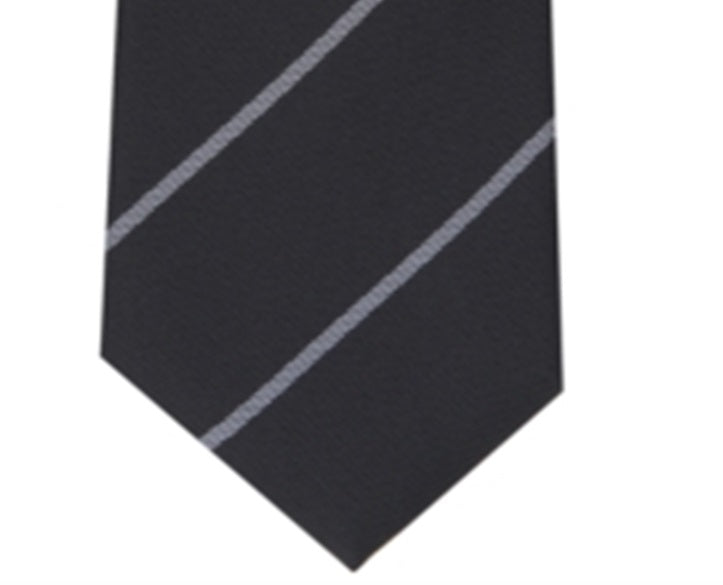 Alfani Men's Hadley Stripe Tie Black Size Regular