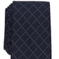 Alfani Men's Slim Grid Tie Blue Size Regular