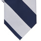 Club Room Men's Classic Stripe Tie Blue Size Regular
