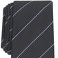 Alfani Men's Clarkson Stripe Tie Black Size Regular
