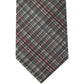 Calvin Klein Men's Slim Fancy Check Tie Green Size Regular