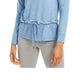 ID Ideology Women's Tie Top Blue Size X-Large