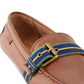 Ralph Lauren Men's Wessel Leather Drivers Shoes Brown Size 10