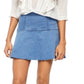 Free People Women's Highlands Denim Skirt Blue Size 10