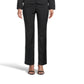 Le Suit Women's Stretch Crepe Slim Pantsuit Black Size 12 Petite
