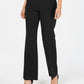 Charter Club Womne's Belted Tummy-Control Trousers Black Size 10
