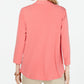 Charter Club Women's 3/4-Sleeve Top Dark Pink Size X-Large