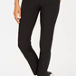 Ideology Women's Knit Back Woven Pants Black Size Small