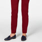 Charter Club Women's Cambridge Pull On Ponte Pants Mediun Red Size 8